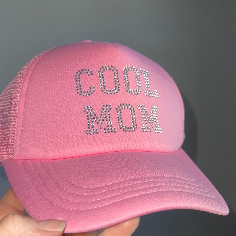 C.C Pink 'Cool Mom' Trucker Hat - Picture 4 of 10